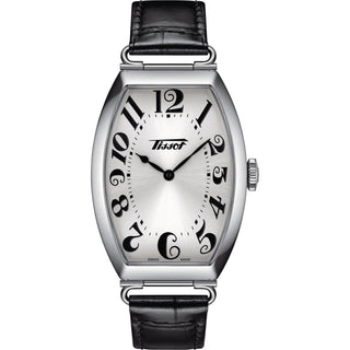 Front view of Tissot Heritage Porto T1285091603200 Mens Watch on white background