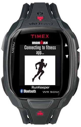 Front view of Timex Ironman Personal Trainer TW5K84600 Mens Watch on white background