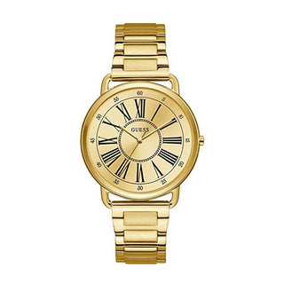 Front view of Guess W1149L2 Watch on white background