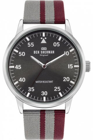 Front view of Ben Sherman Daltrey Sport WB042ER Mens Watch on white background