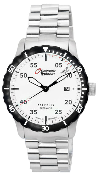 Front view of Zeppelin Z7268M5 Mens Watch on white background