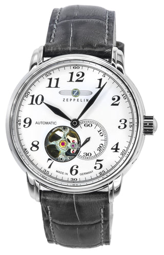 Front view of Zeppelin Z76661 Mens Watch on white background