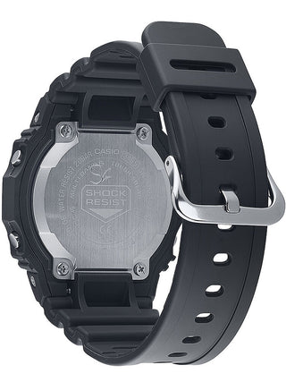 Angle shot of Casio G-Shock GW-M5610U-1BER Black Resin Mens Watch on white background