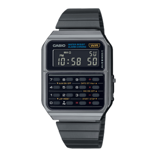 Front view of Casio CA-500WEGG-1B Mens Watch on white background