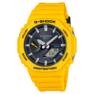 Front view of Casio G-Shock GA-B2100C-9A Mens Watch on white background