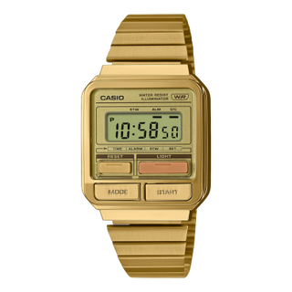 Front view of Casio A120WEG-9A Unisex Watch on white background