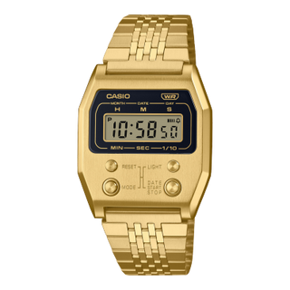 Front view of Casio A1100G-5 Unisex Watch on white background