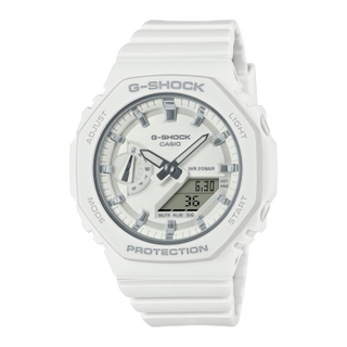 Front view of Casio G-Shock GMA-S2100-7A Womens Watch on white background